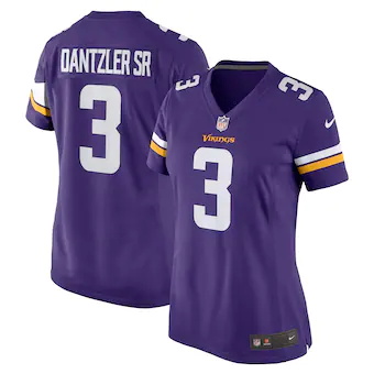 womens nike cameron dantzler purple minnesota vikings game 